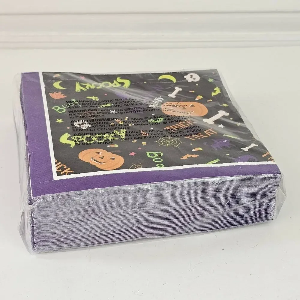 Large quantity NIP Halloween paper napkins decoupage crafts collage